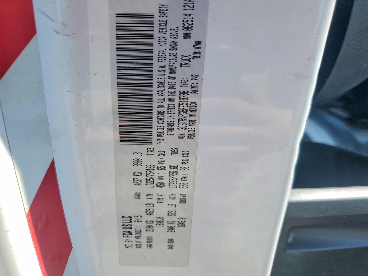 2015 Ram Promaster 2500 2500 High - zdjęcie 13
