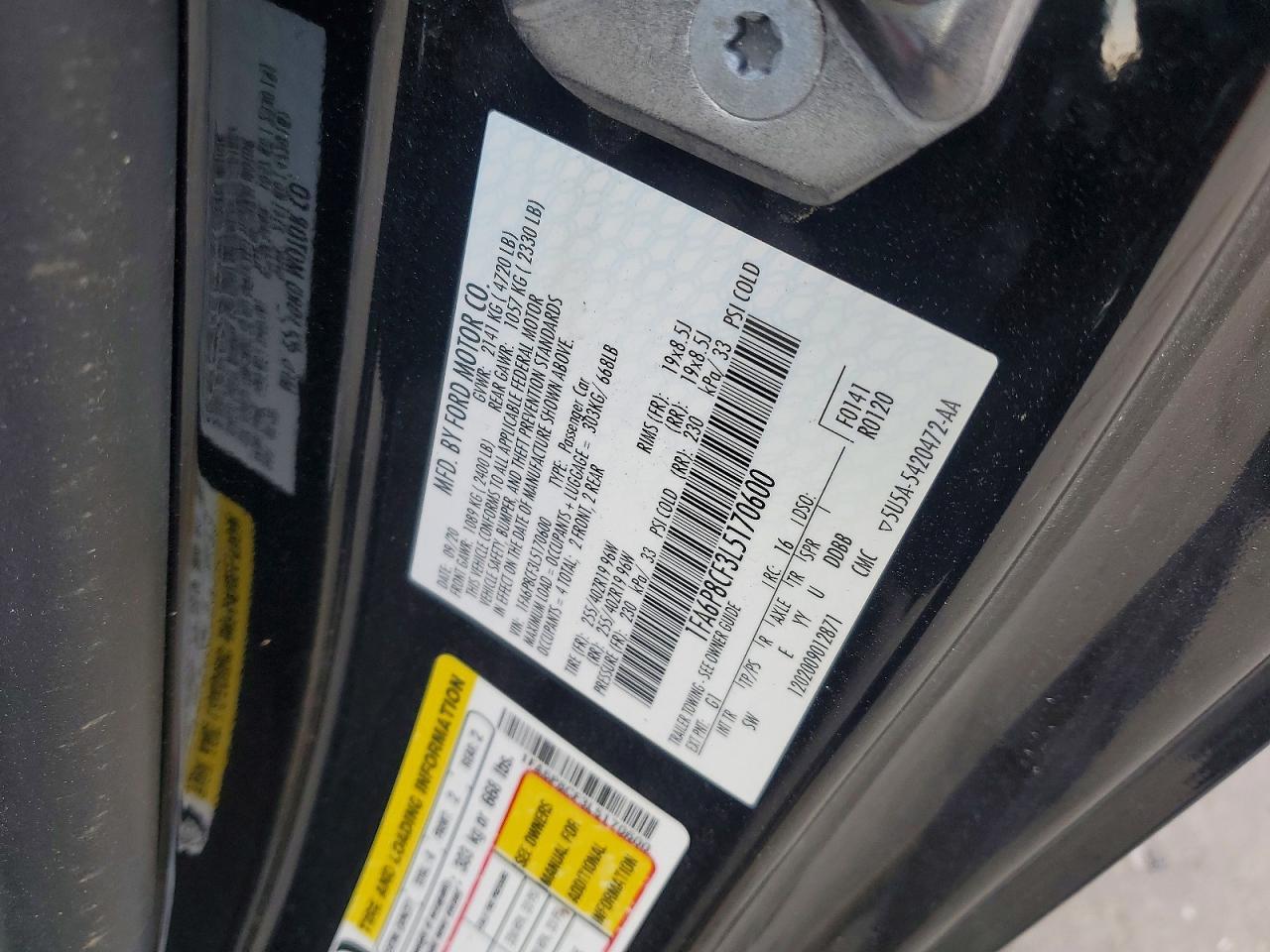 2020 Ford Mustang Gt - zdjęcie 12