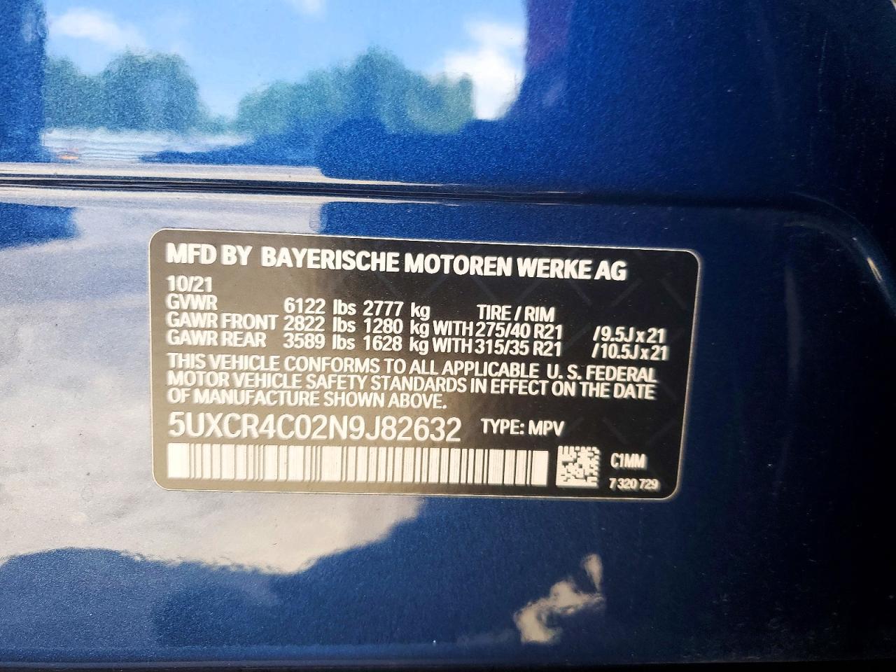 2022 BMW X5 Sdrive 40I - zdjęcie 13