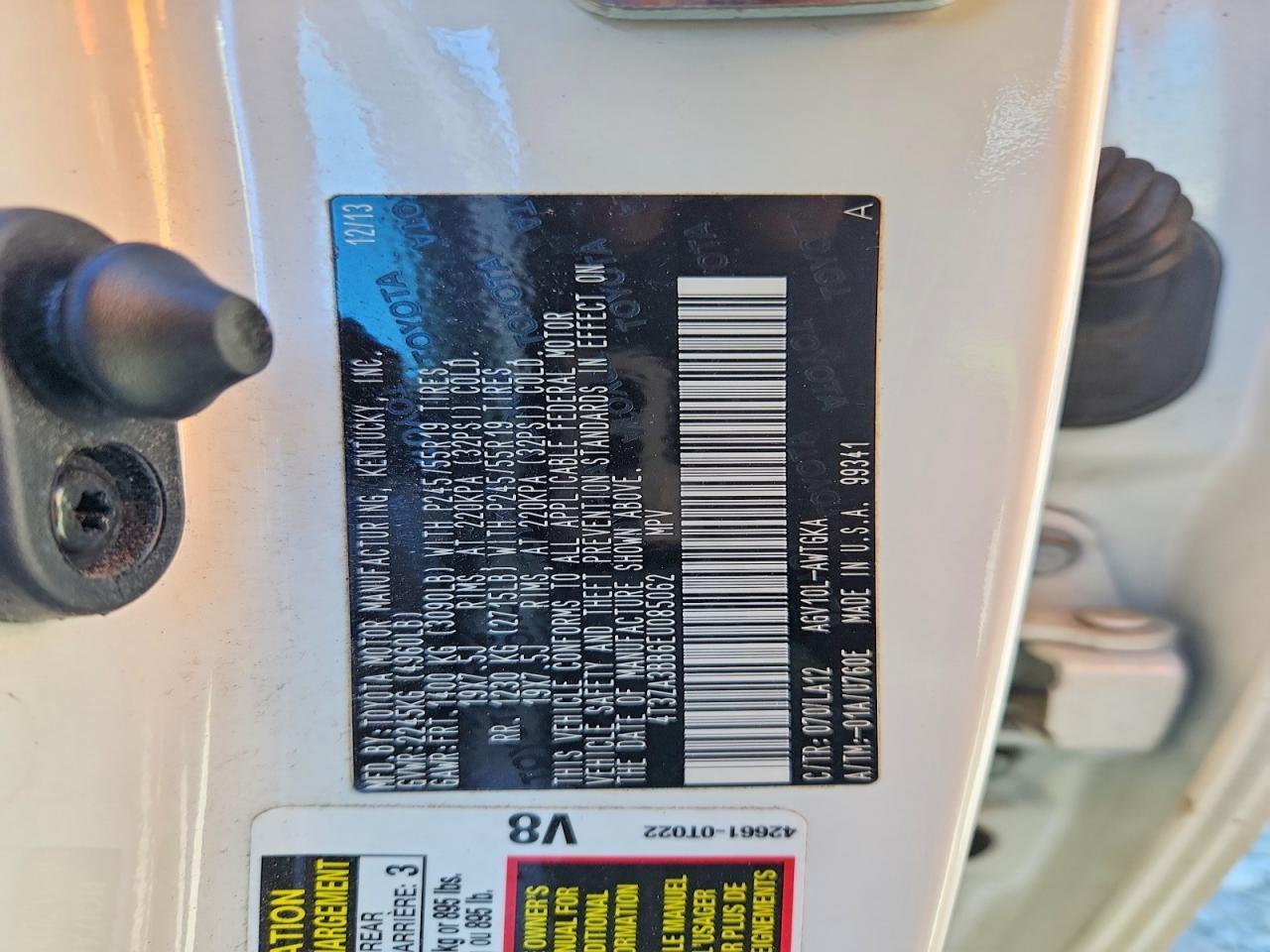 2014 Toyota Venza Xle - zdjęcie 13