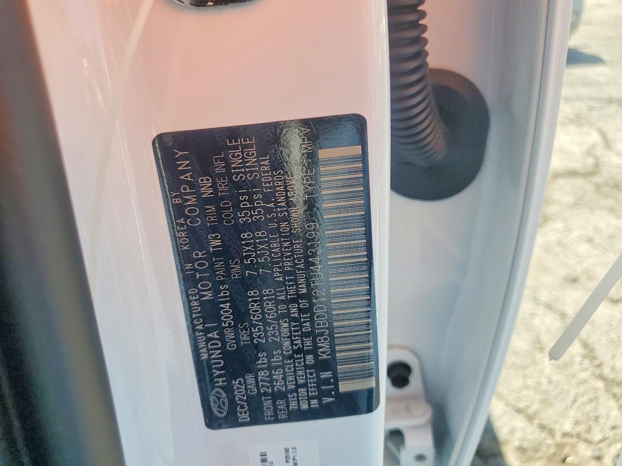 2026 Hyundai Tucson Hybrid Sel - zdjęcie 12