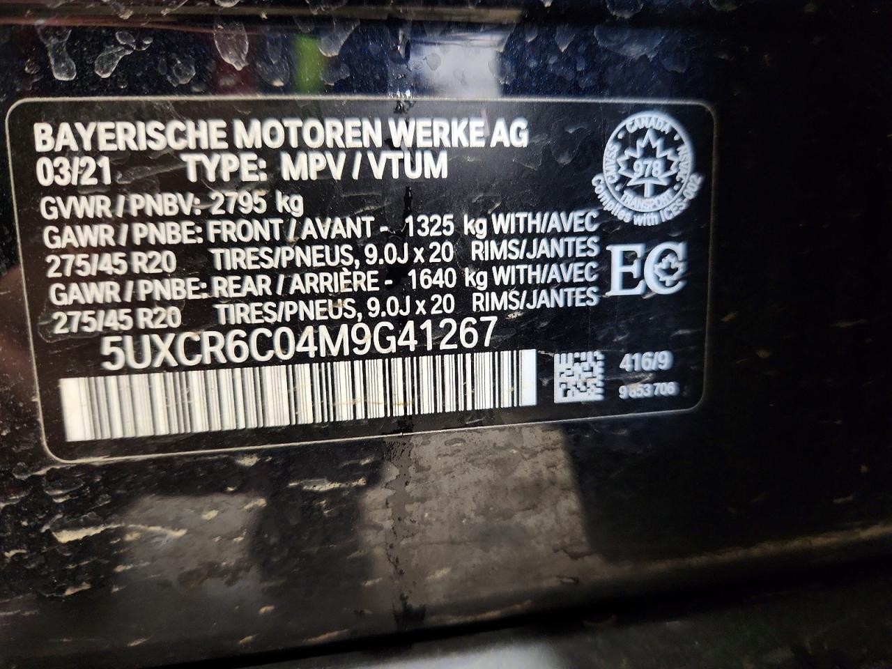2021 BMW X5 xDrive40I - zdjęcie 13