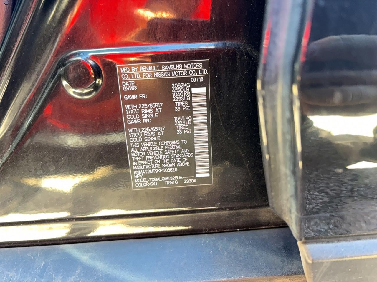 2019 Nissan Rogue Sv - zdjęcie 10