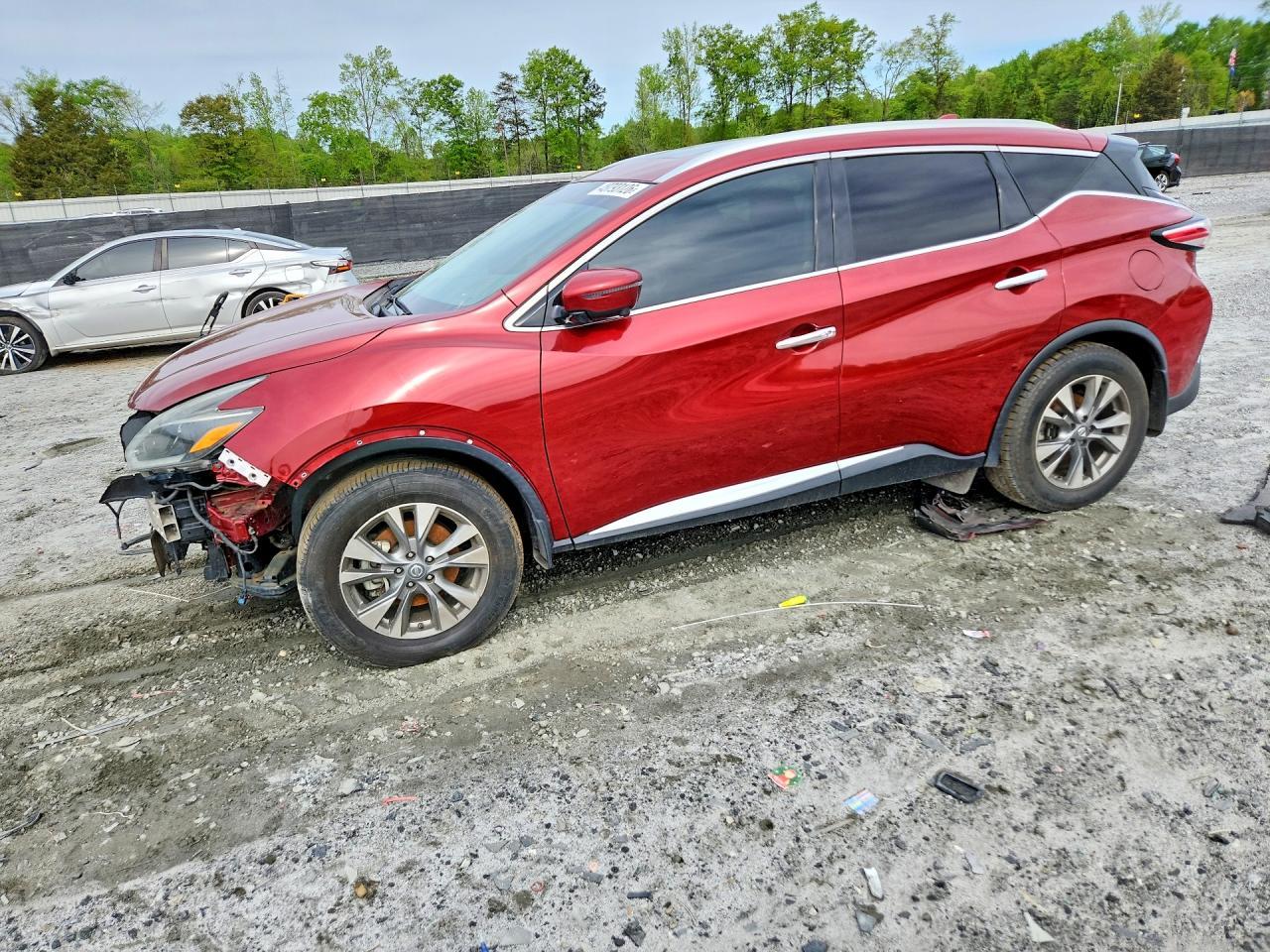 2018 Nissan Murano Sl - zdjęcie główne