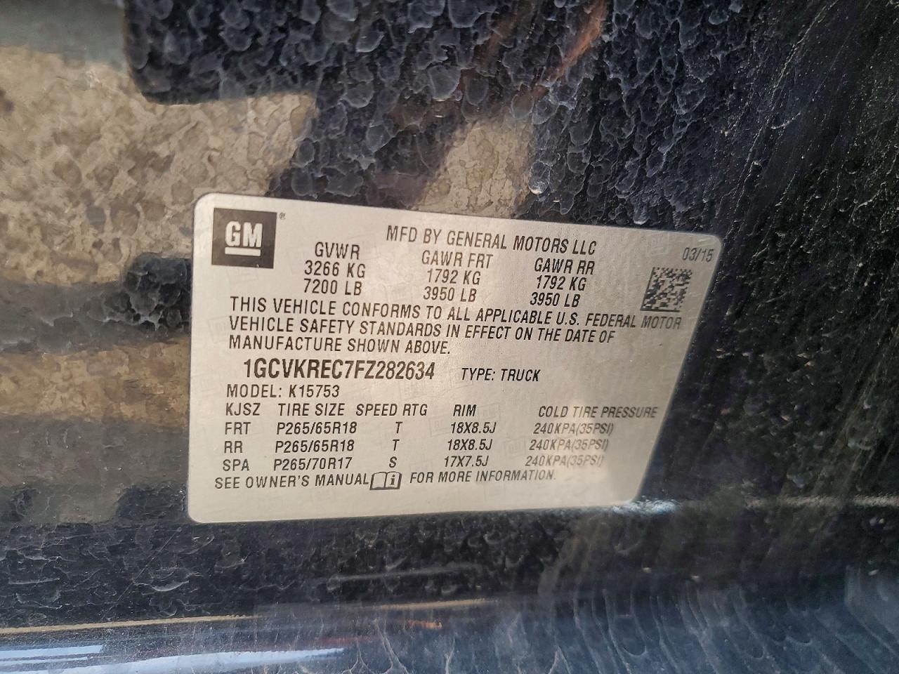 2015 Chevrolet Silverado K1500 Lt - zdjęcie 12