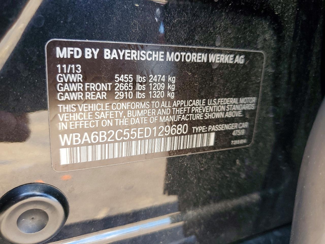 2014 BMW 650 I Gran Coupe - zdjęcie 12