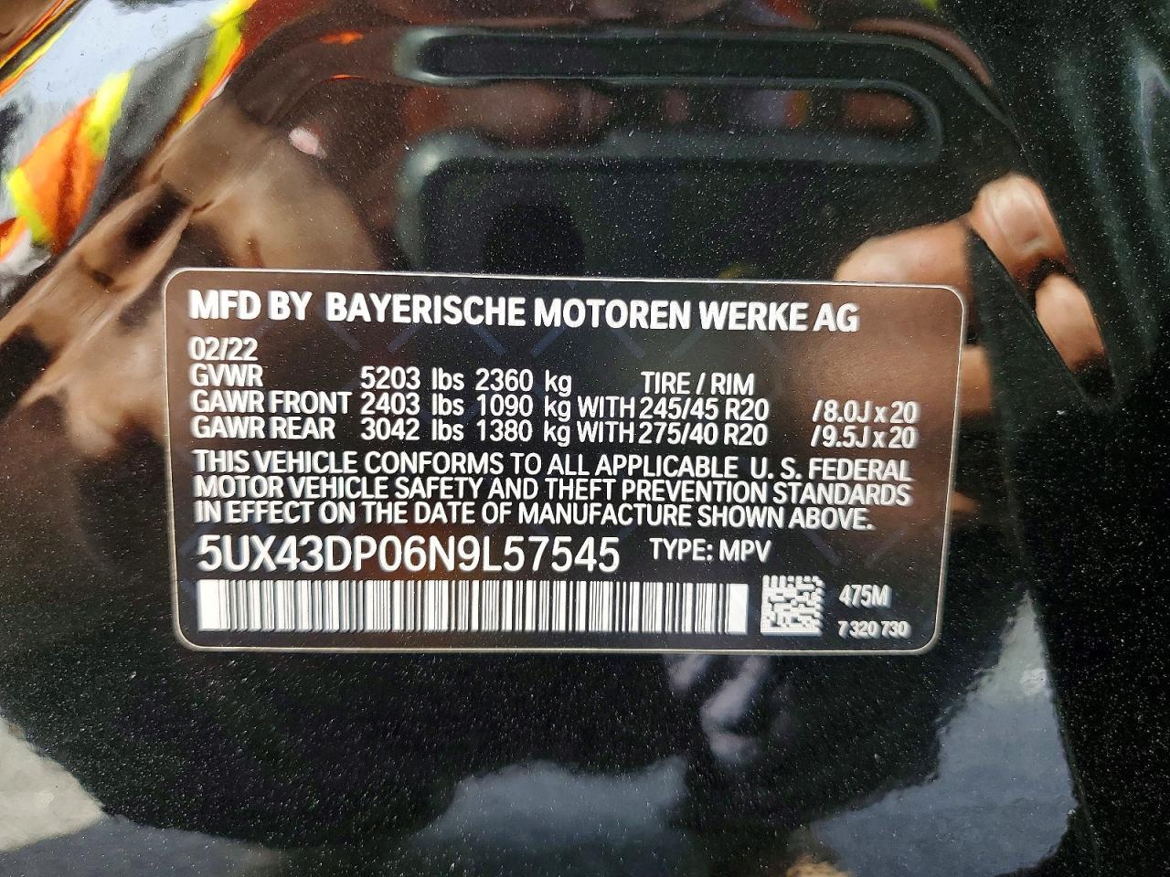 2022 BMW X3 Sdrive30I - zdjęcie 13