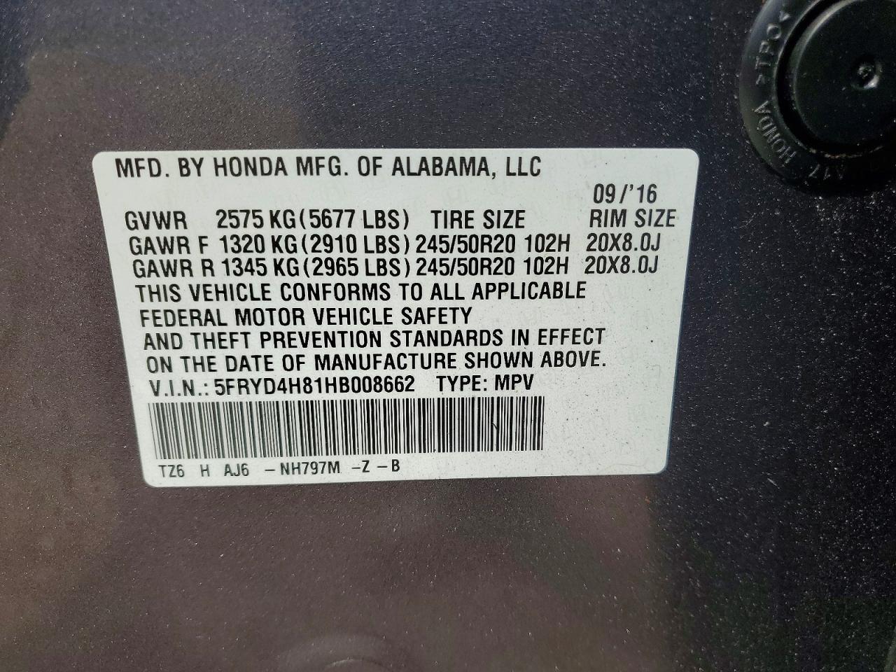 2017 Acura Mdx Advance - zdjęcie 13