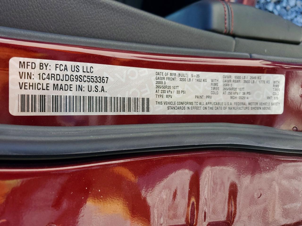 2025 Dodge Durango Gt - zdjęcie 13