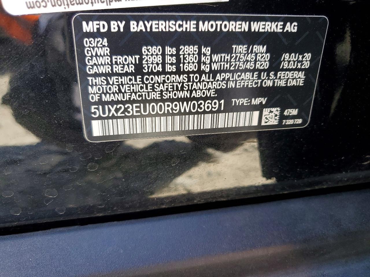 2024 BMW X5 xDrive40I - zdjęcie 13