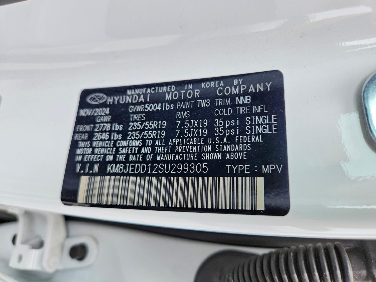 2025 Hyundai Tucson Hybrid Limited - zdjęcie 12