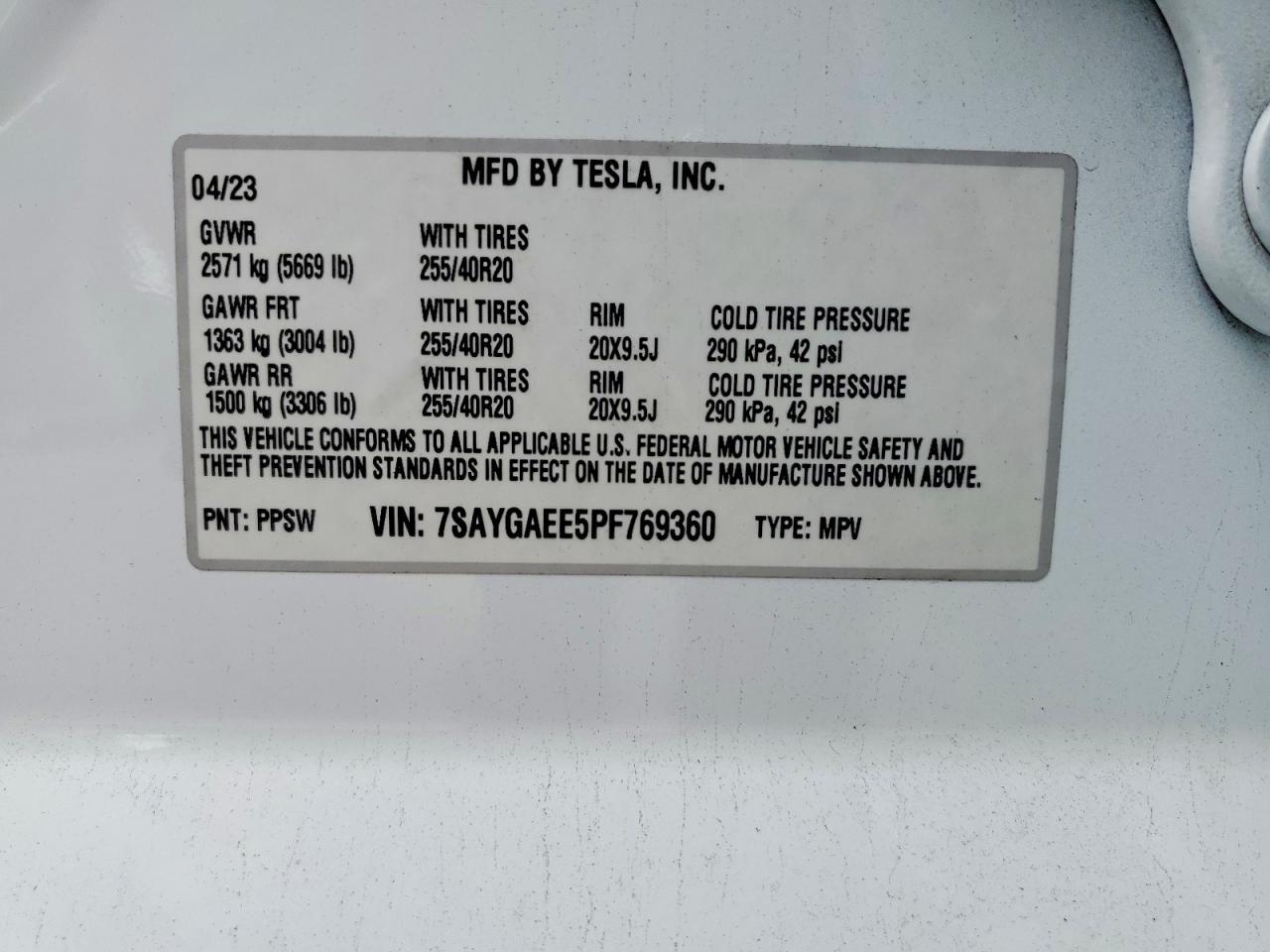 2023 Tesla Model Y - zdjęcie 12