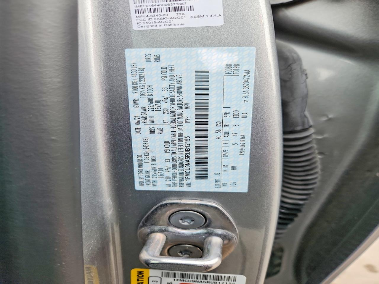2024 Ford Escape St Line Select - zdjęcie 14