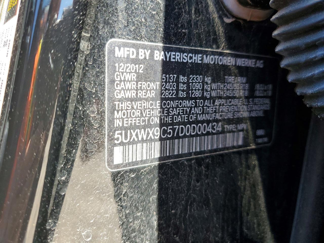 2013 BMW X3 xDrive28I - zdjęcie 14