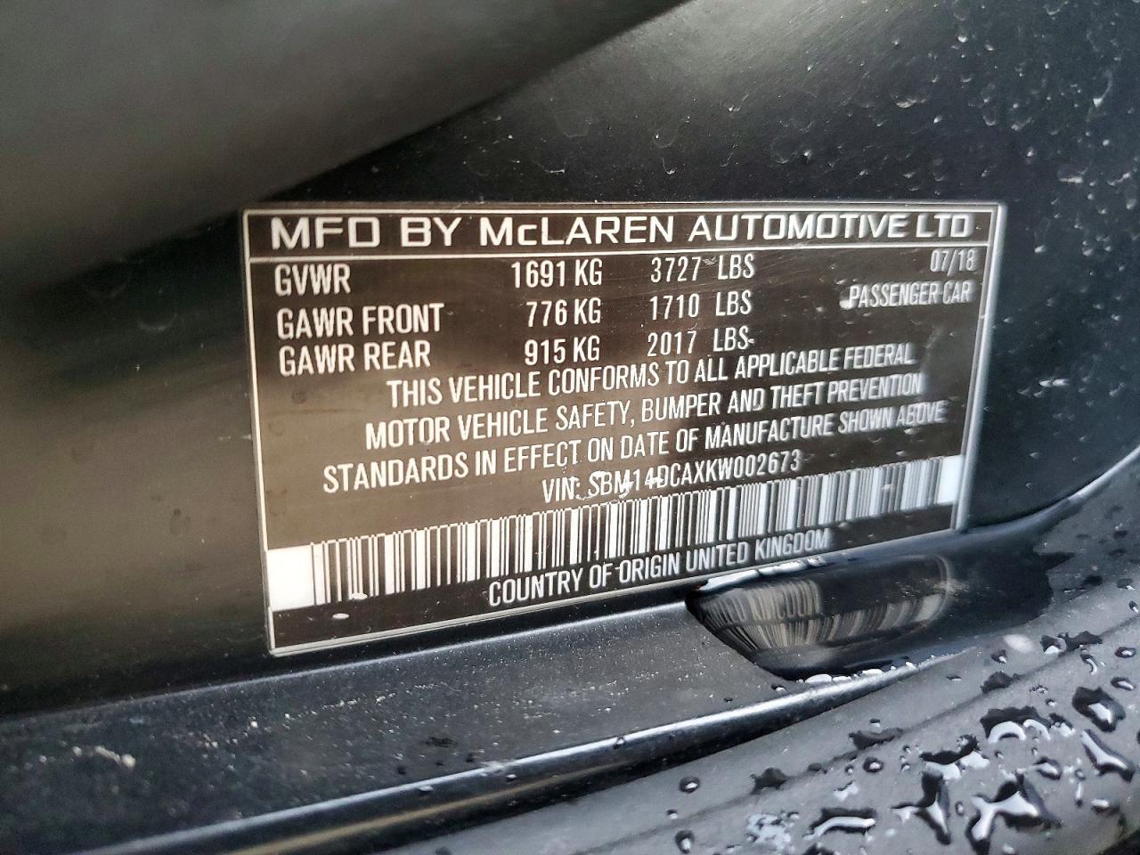 2019 Mclaren Automotive 720S - zdjęcie 12