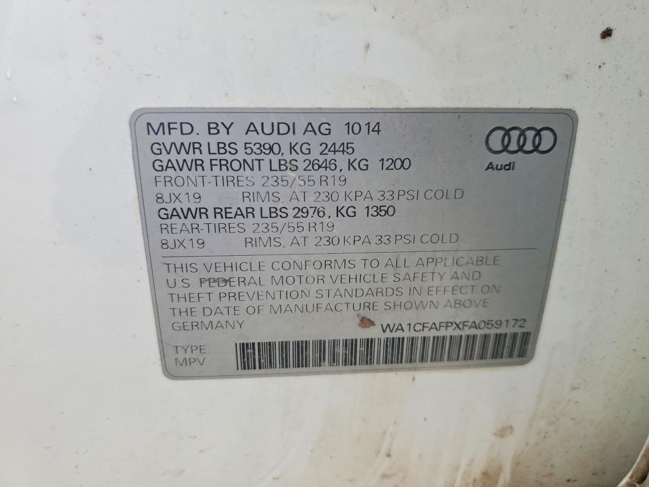 2015 Audi Q5 Premium - zdjęcie 13