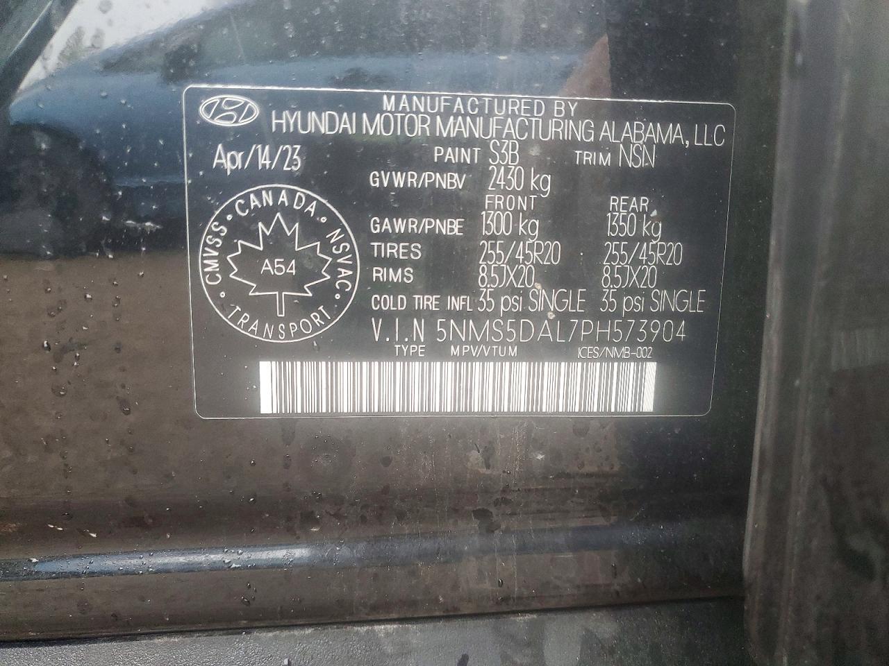 2023 Hyundai Santa Fe Calligraphy - zdjęcie 12