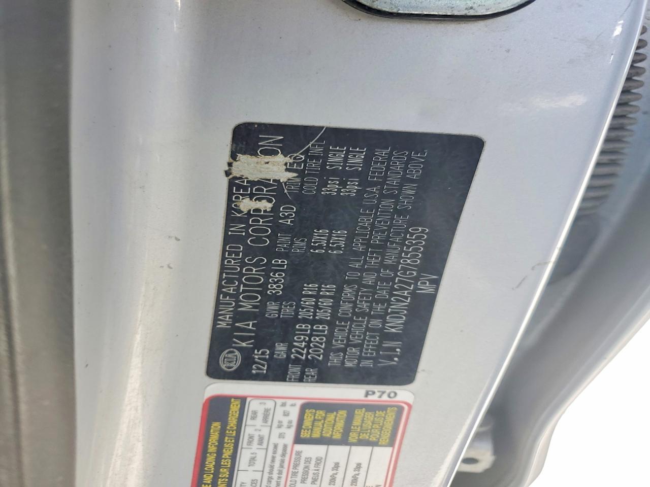2016 Kia Soul Base - zdjęcie 12