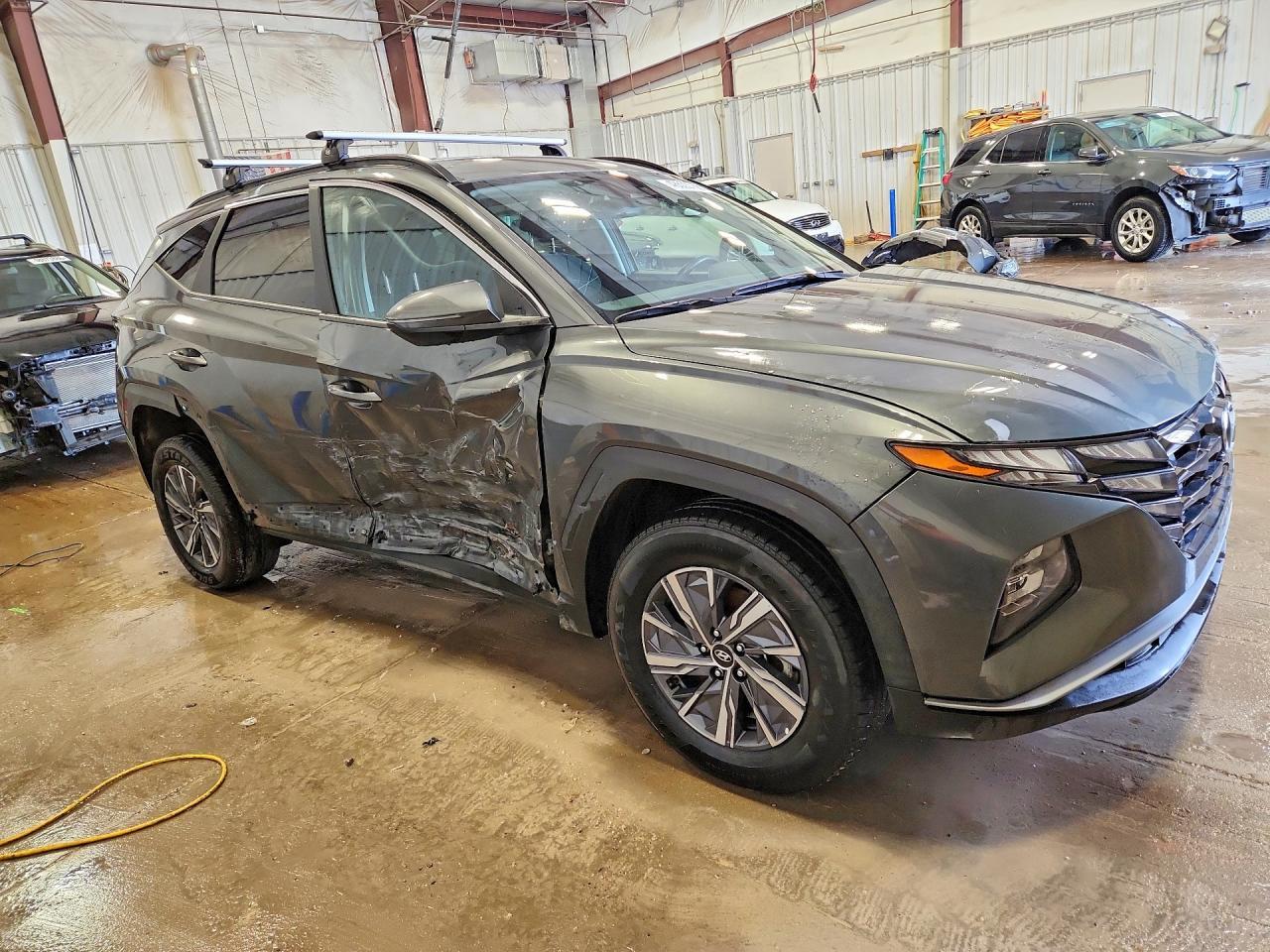 2023 Hyundai Tucson Hybrid Blue - zdjęcie 4