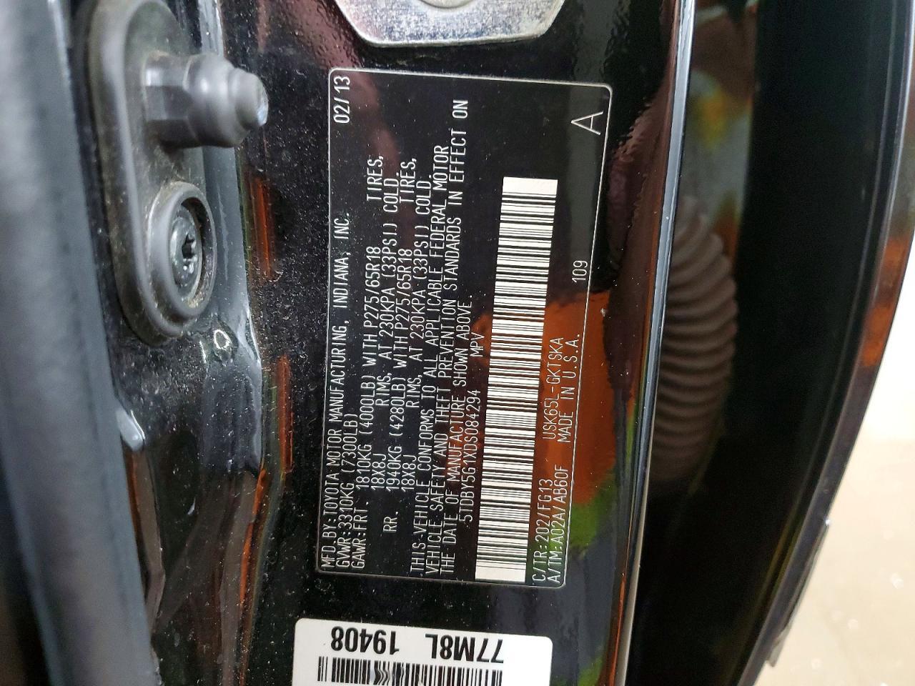 2013 Toyota Sequoia Sr5 - zdjęcie 12