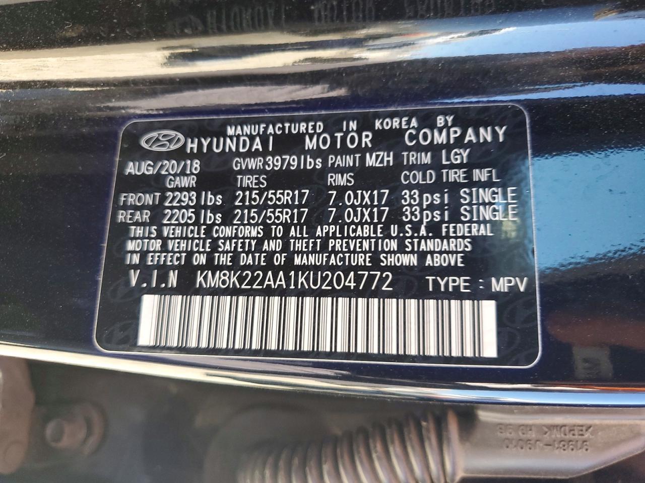 2019 Hyundai Kona Sel - zdjęcie 13