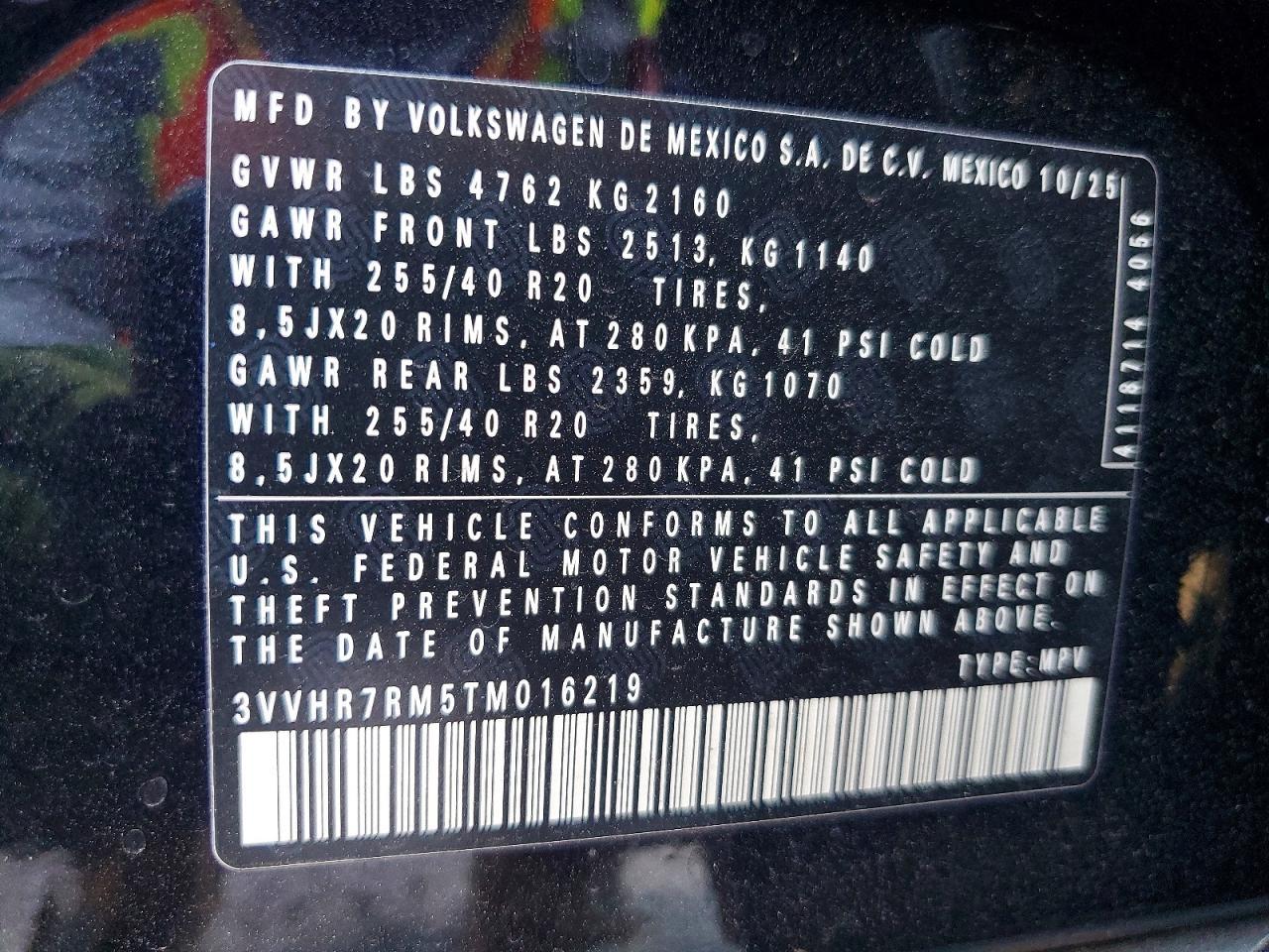 2026 Volkswagen Tiguan Se R-Line Black - zdjęcie 13