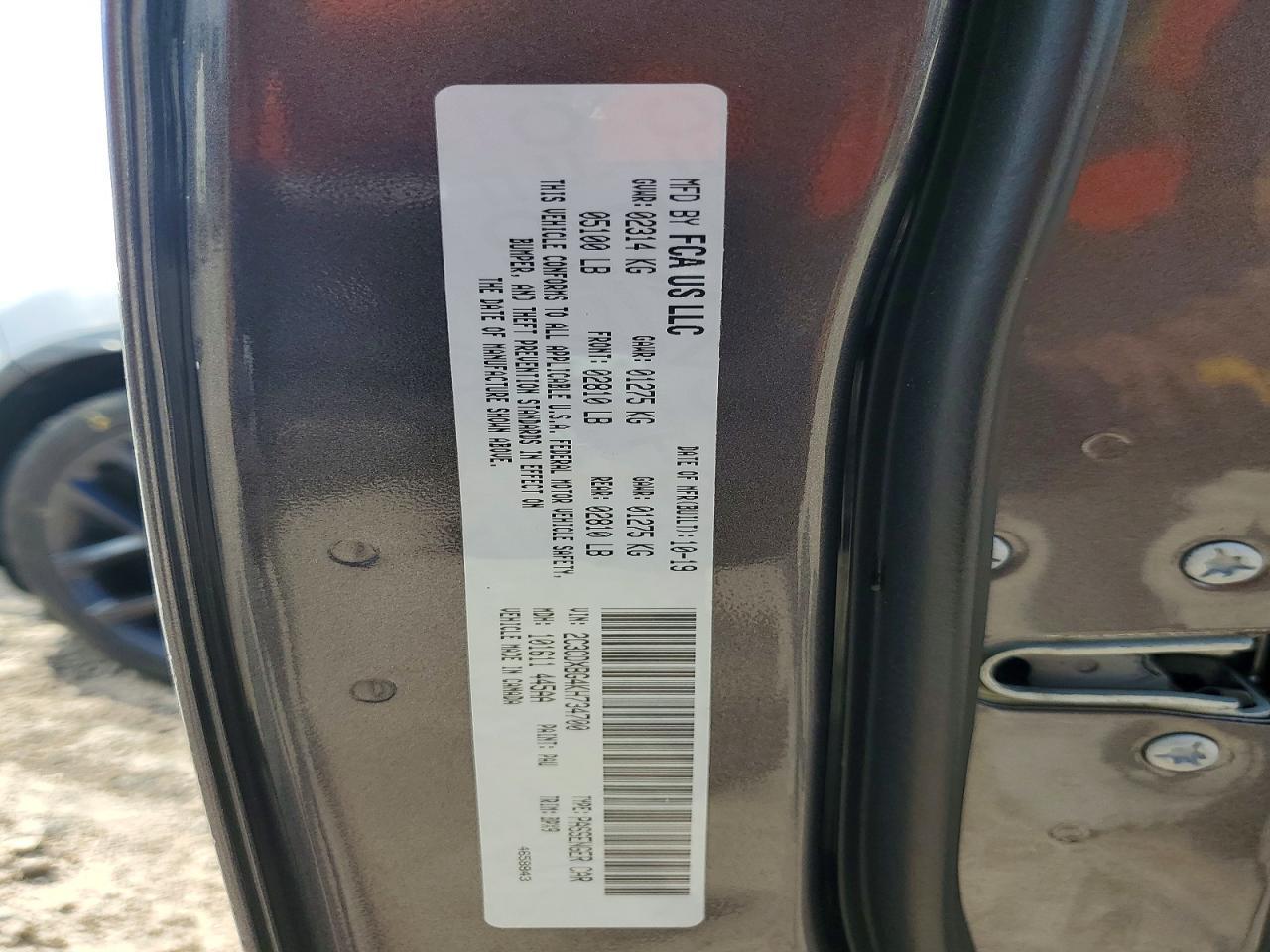 2019 Dodge Charger Sxt - zdjęcie 12