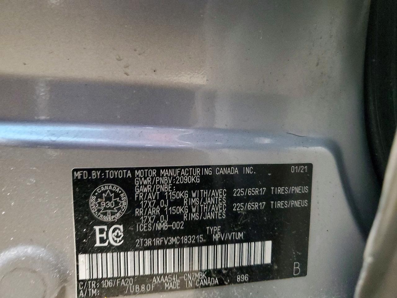 2021 Toyota Rav4 Xle - zdjęcie 12