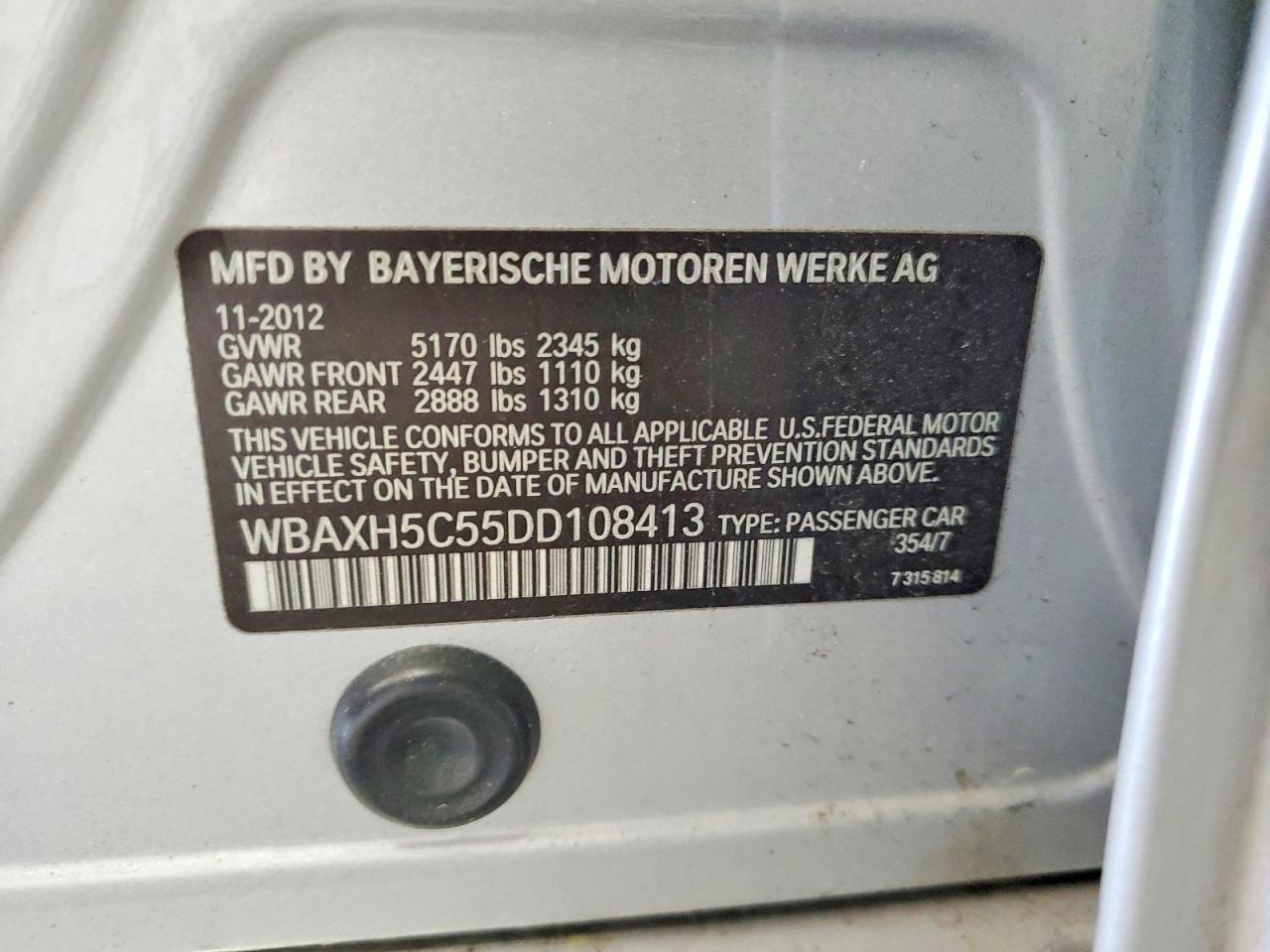 2013 BMW 528 Xi - zdjęcie 12