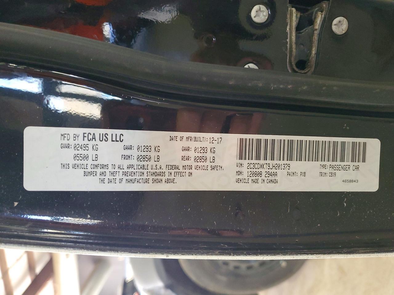 2018 Dodge Charger Police - zdjęcie 12