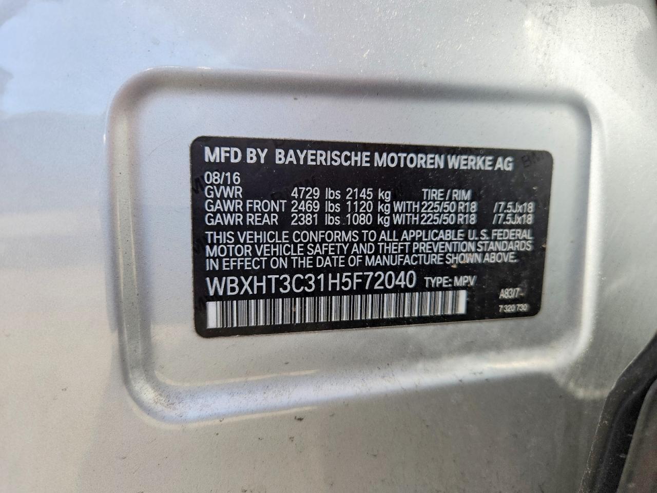 2017 BMW X1 xDrive28I - zdjęcie 13