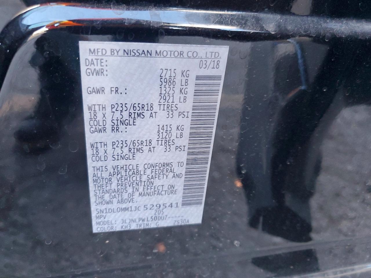 2018 Infiniti Qx60 Base - zdjęcie 14