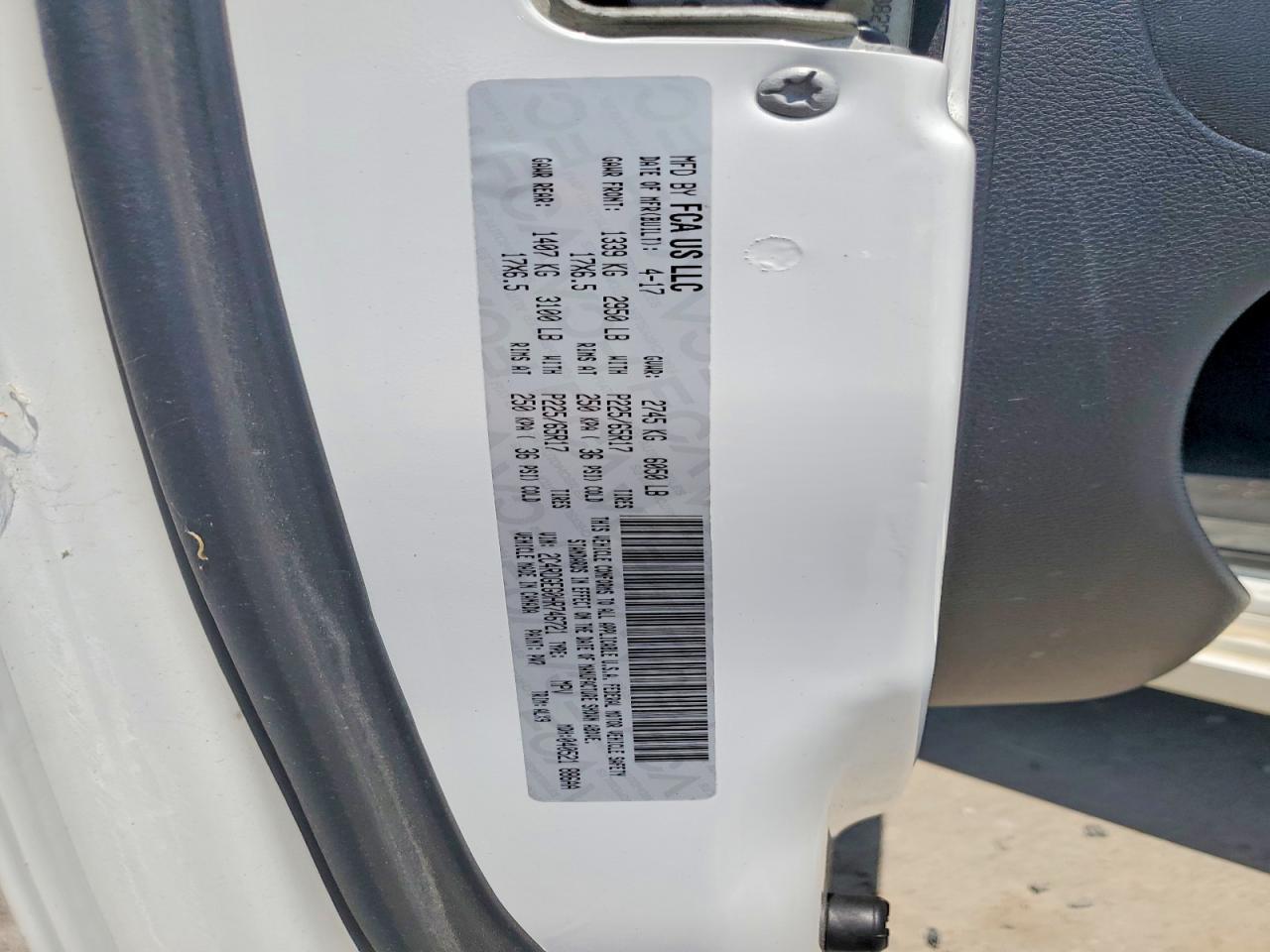 2017 Dodge Grand Caravan Gt - zdjęcie 13