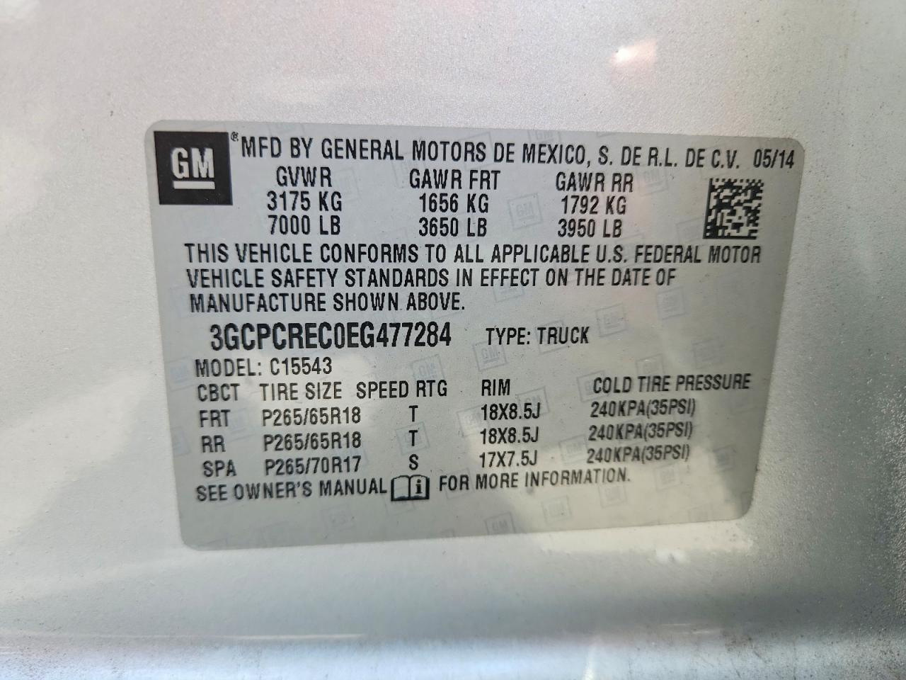 2014 Chevrolet Silverado C1500 Lt - zdjęcie 12