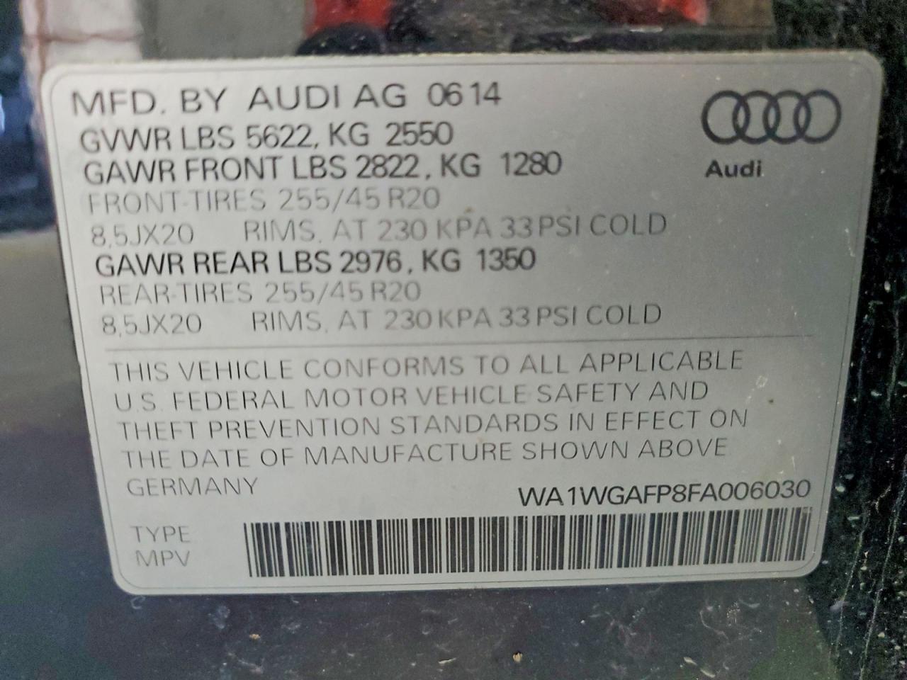 2015 Audi Q5 Prestige - zdjęcie 14