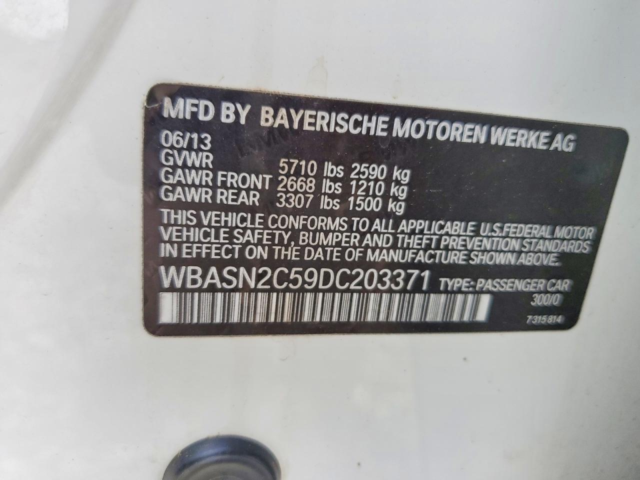 2013 BMW 535 Igt - zdjęcie 12