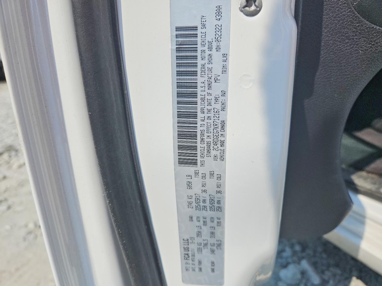 2019 Dodge Grand Caravan Gt - zdjęcie 13
