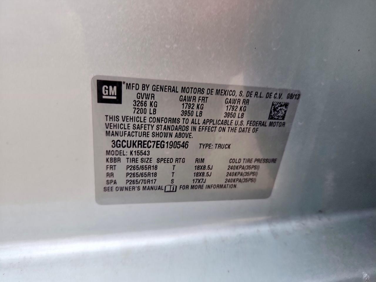 2014 Chevrolet Silverado K1500 Lt - zdjęcie 12