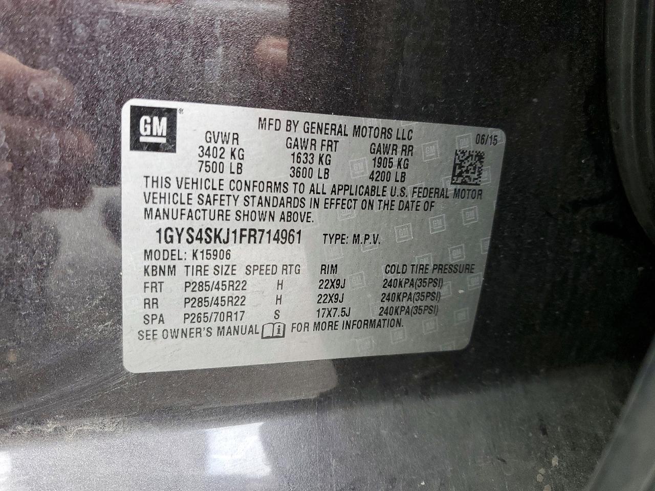 2015 Cadillac Escalade Esv Luxury - zdjęcie 13