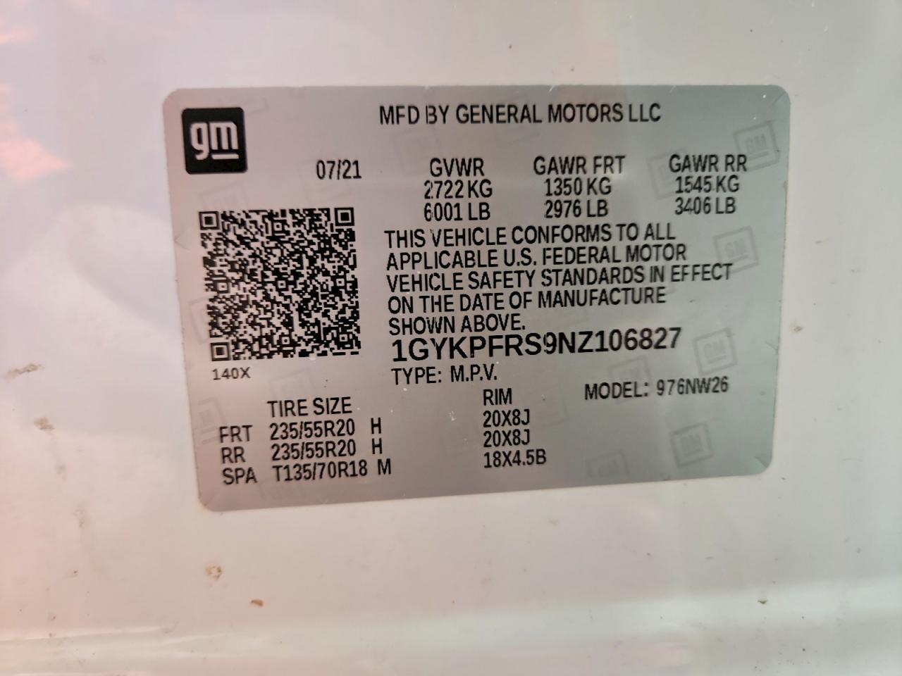 2022 Cadillac Xt6 Platinum Premium Luxury - zdjęcie 14