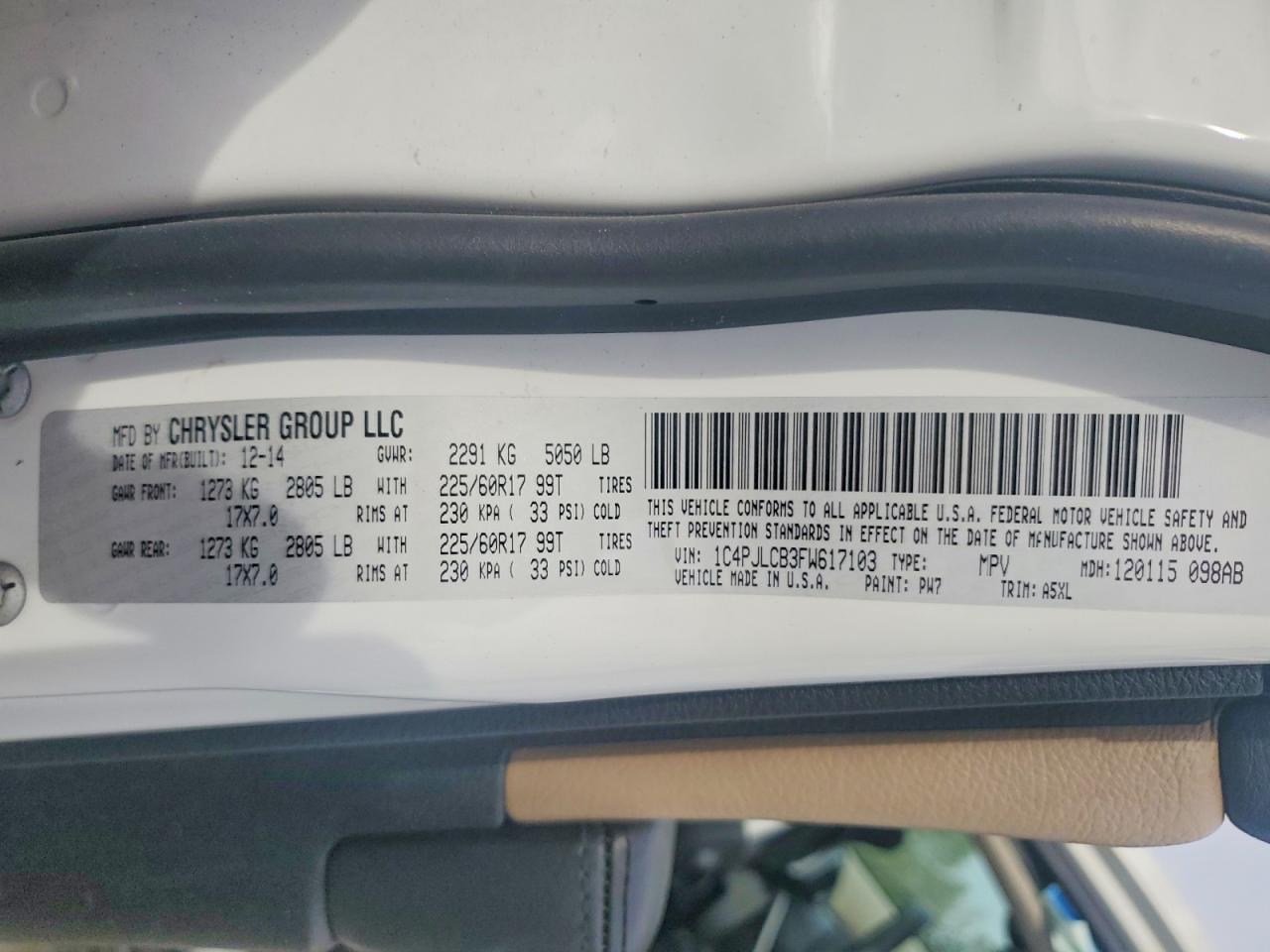 2015 Jeep Cherokee Latitude - zdjęcie 13