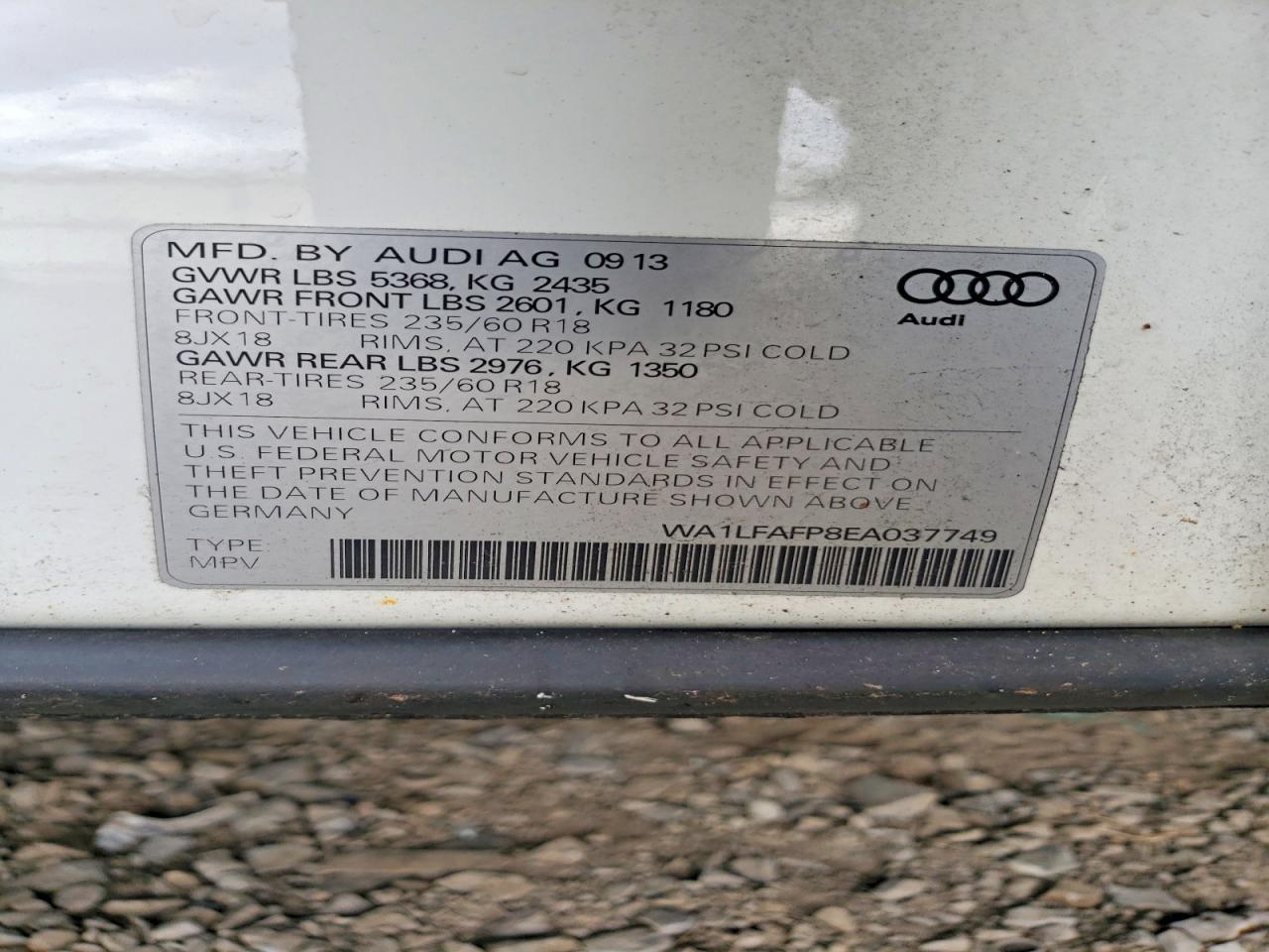 2014 Audi Q5 Premium Plus - zdjęcie 13