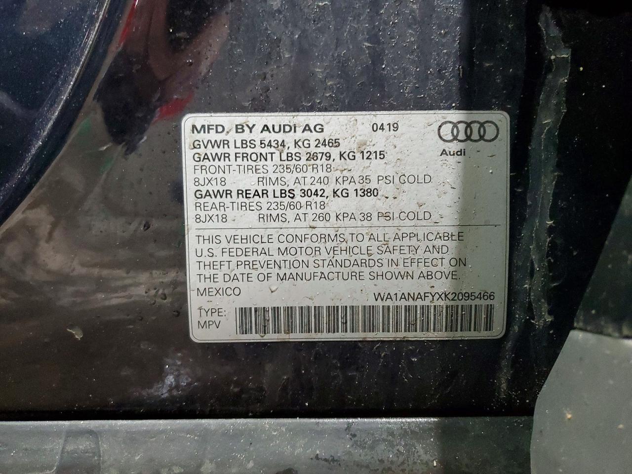 2019 Audi Q5 Premium - zdjęcie 13