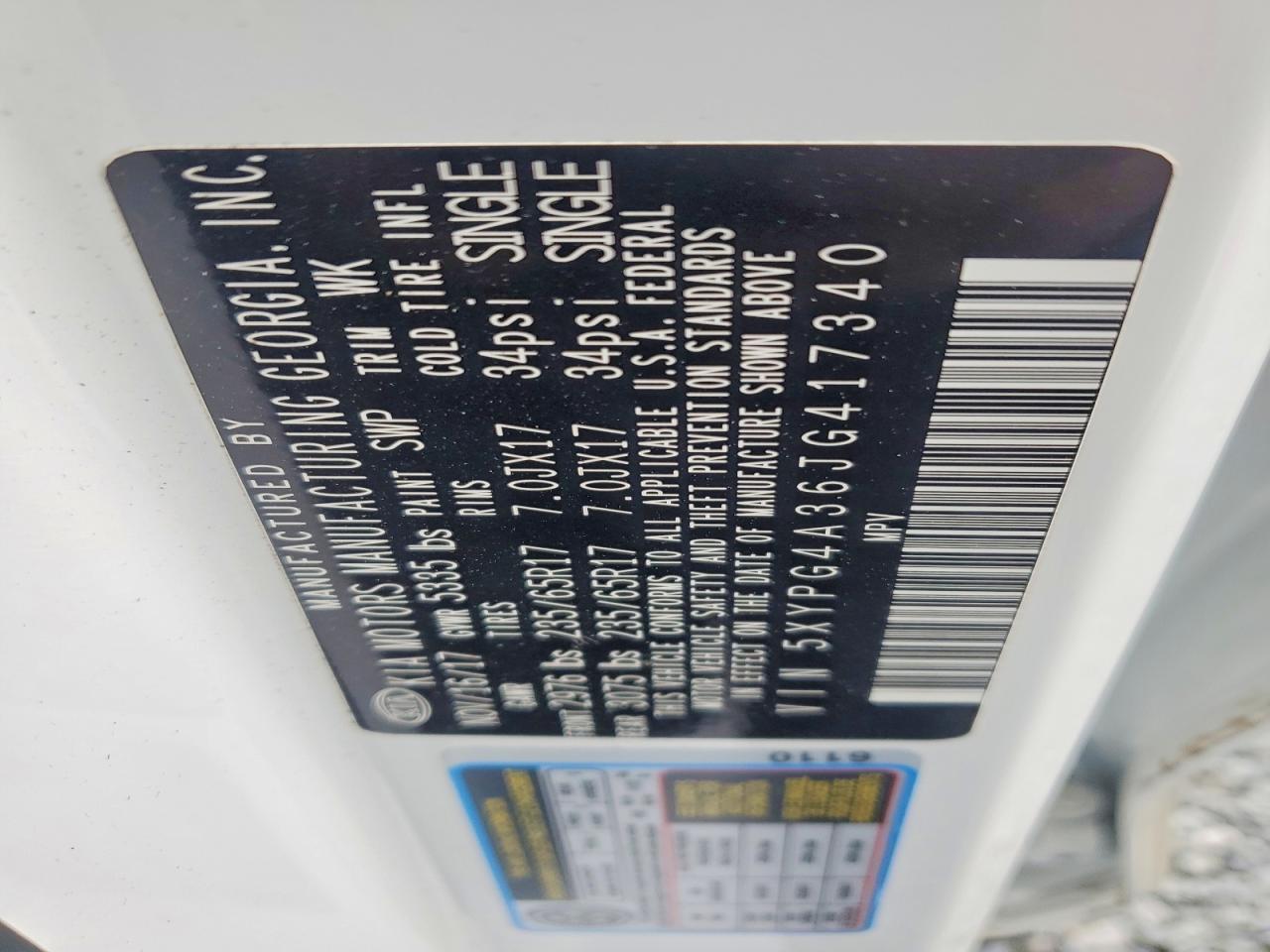 2018 Kia Sorento Lx - zdjęcie 14