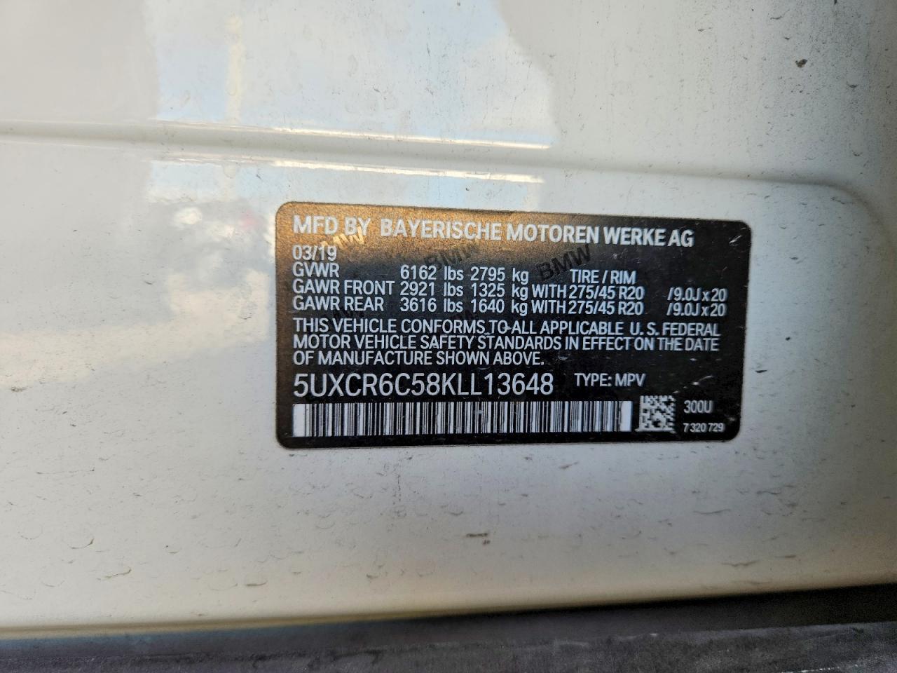 2019 BMW X5 xDrive40I - zdjęcie 13