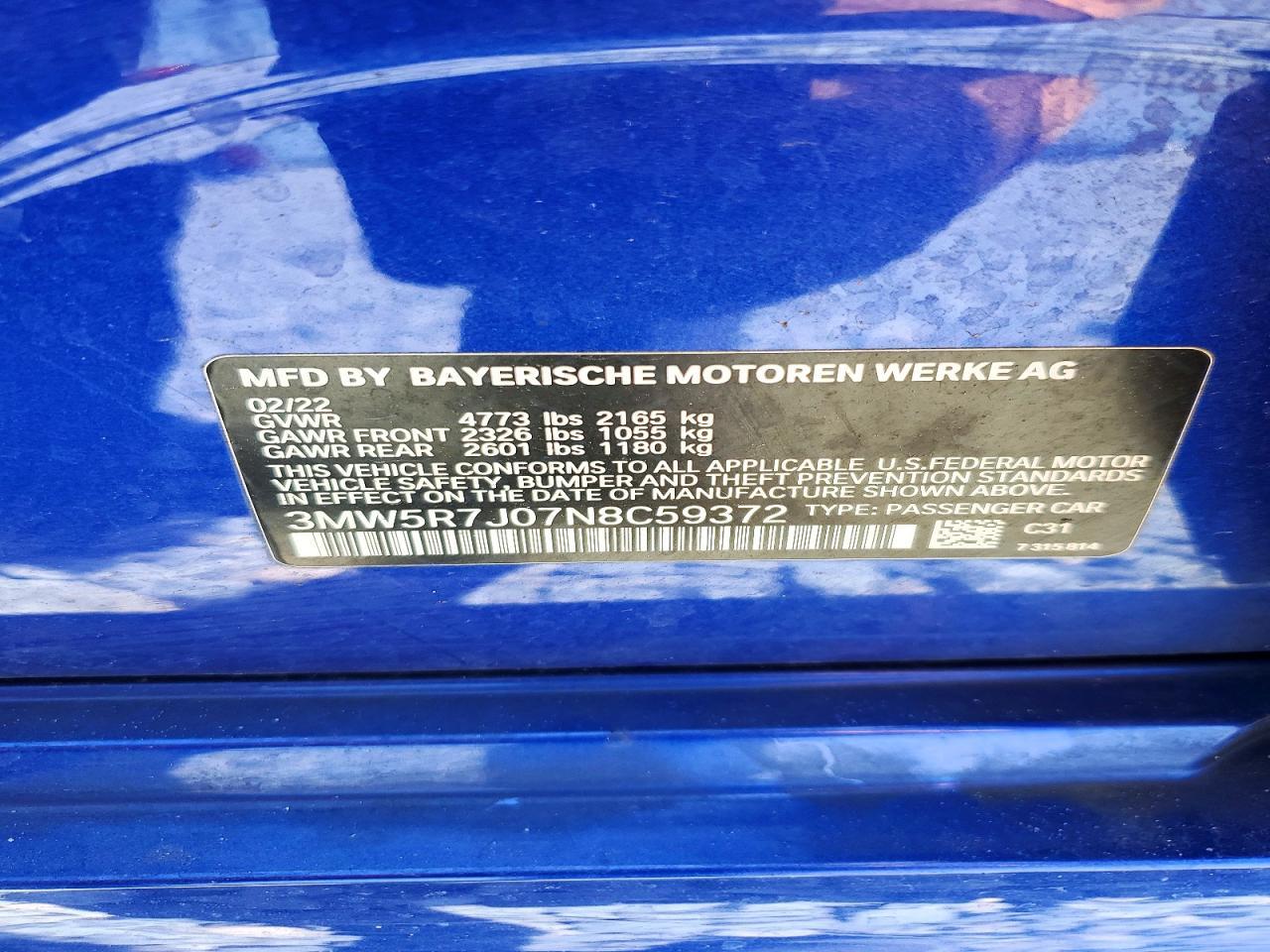 2022 BMW 330Xi - zdjęcie 12