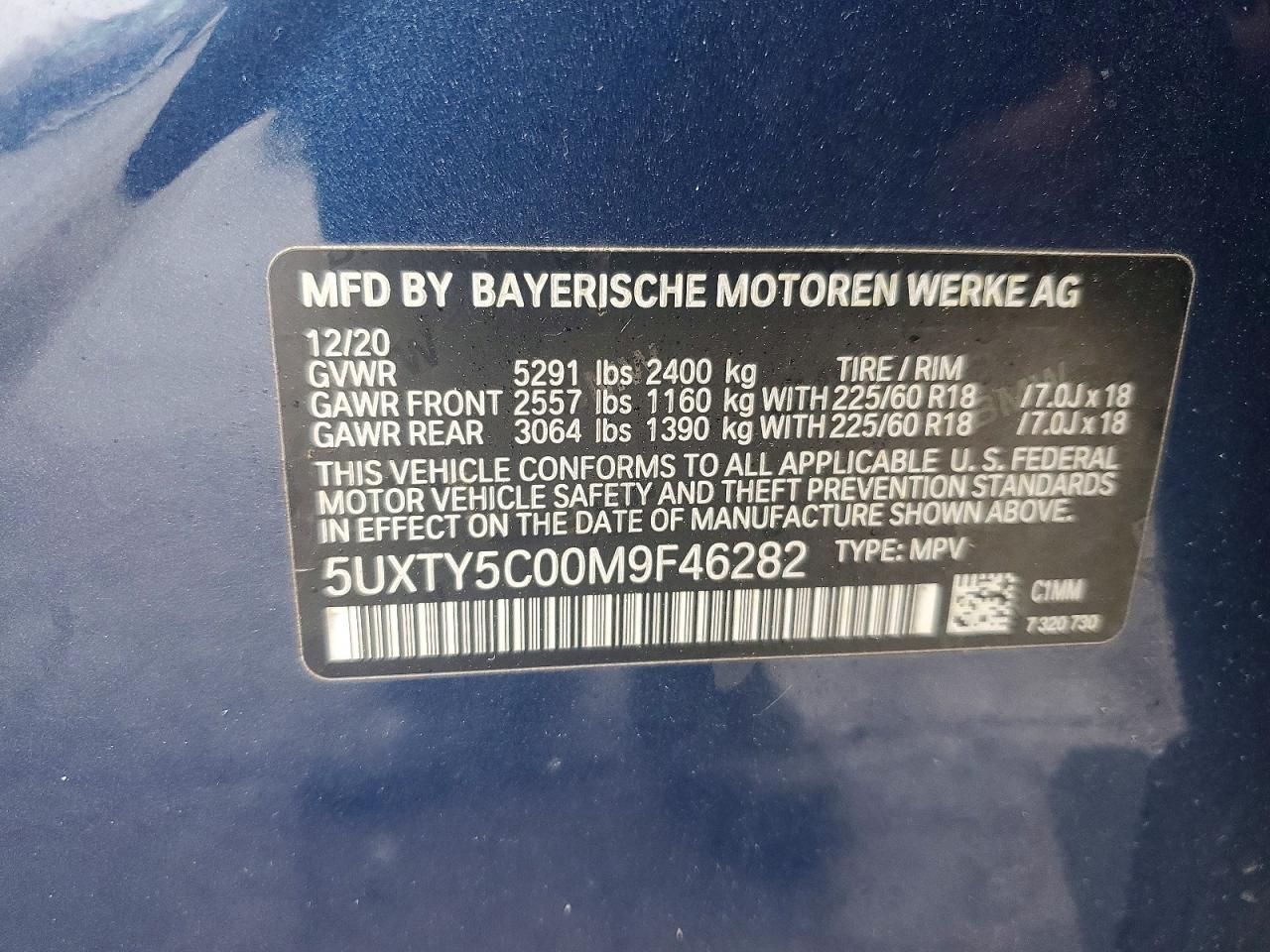 2021 BMW X3 xDrive30I - zdjęcie 13