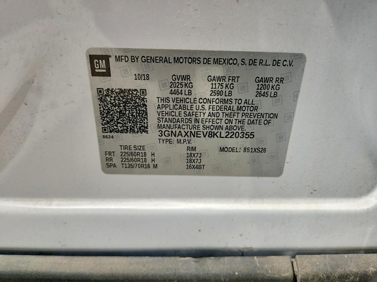 2019 Chevrolet Equinox Premier - zdjęcie 14