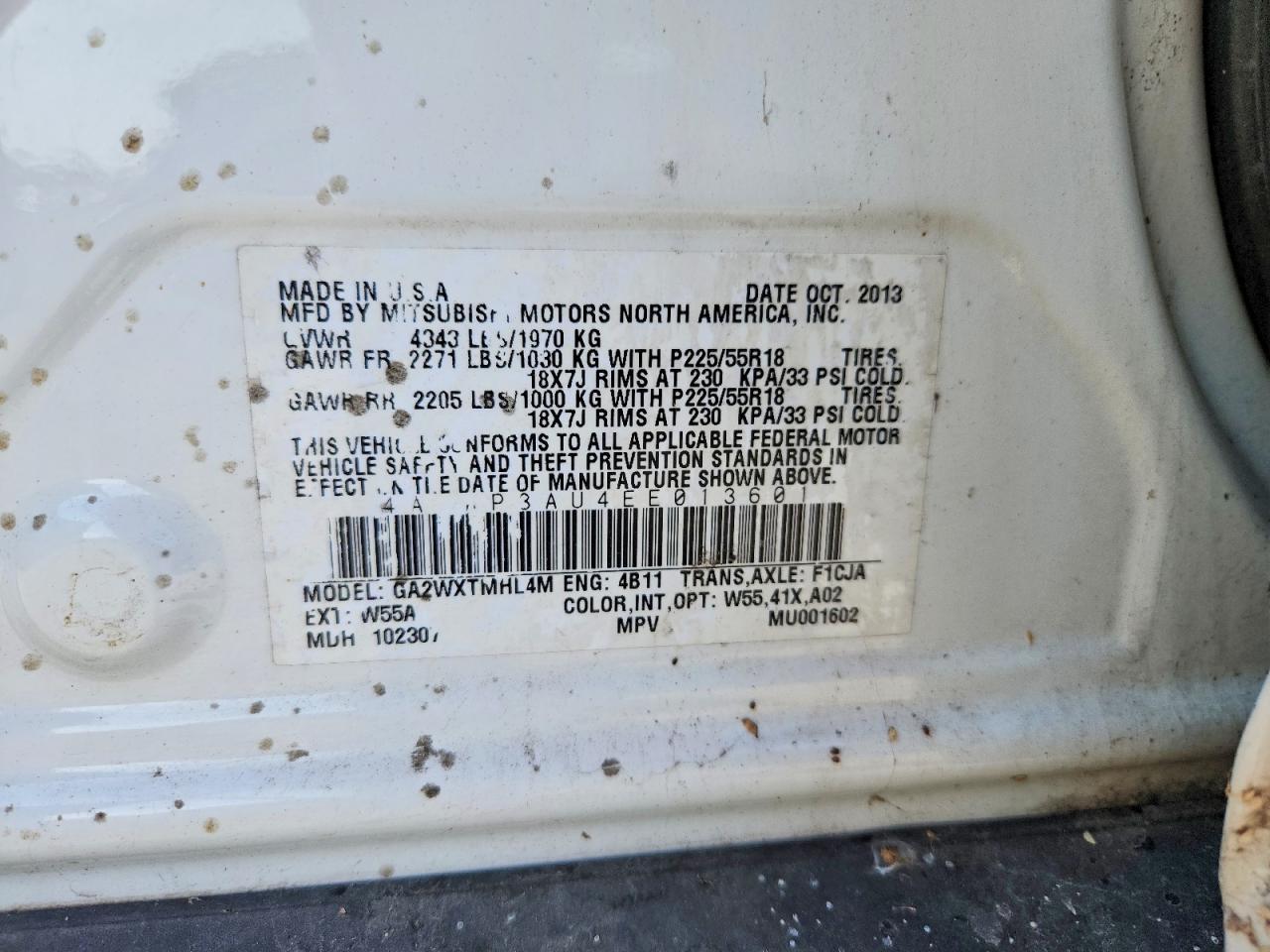 2014 Mits Outlander - zdjęcie 13