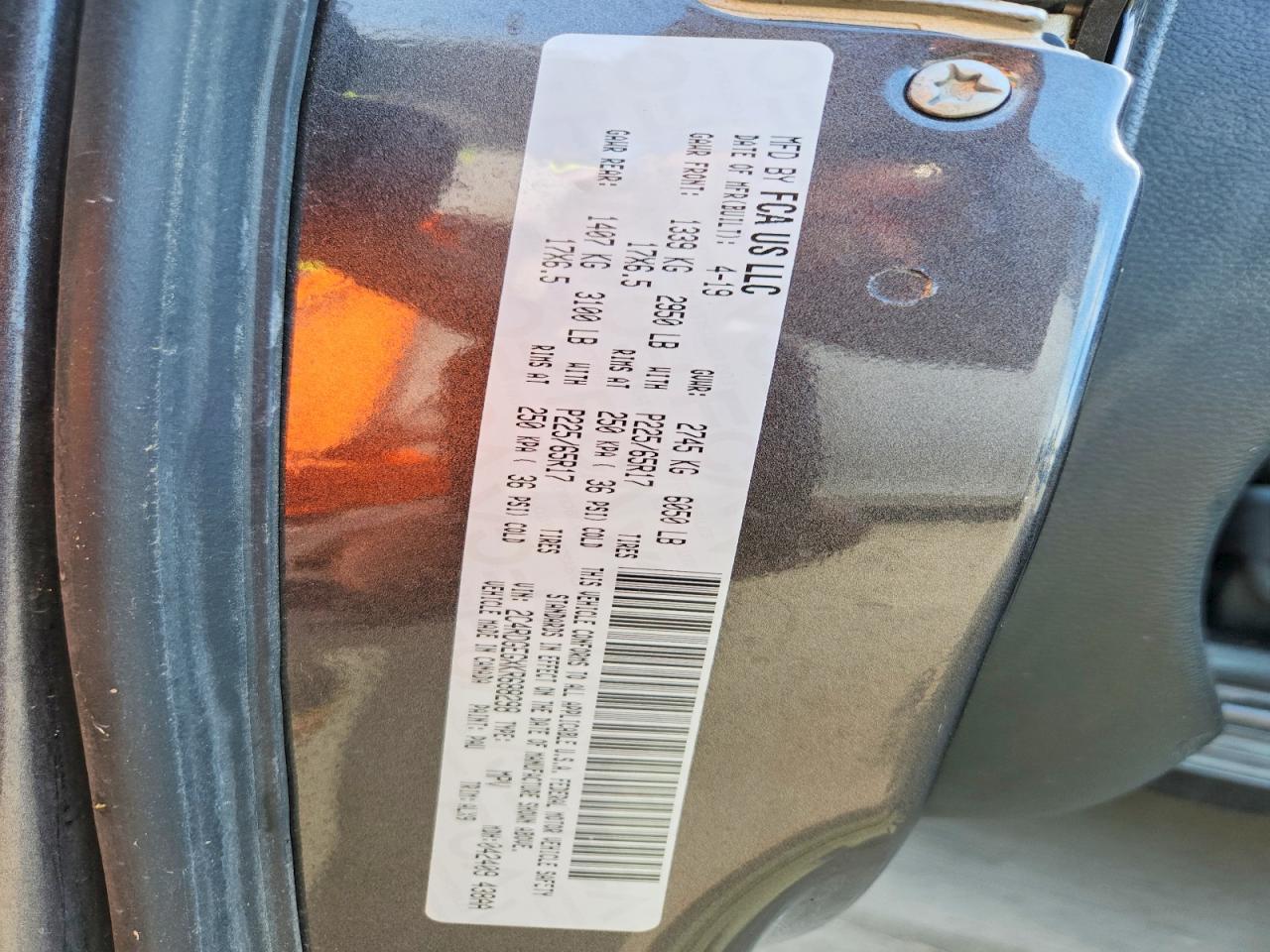 2019 Dodge Grand Caravan Gt - zdjęcie 13